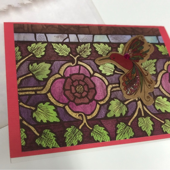 Handmade card 💜 - Picture 5 of 9